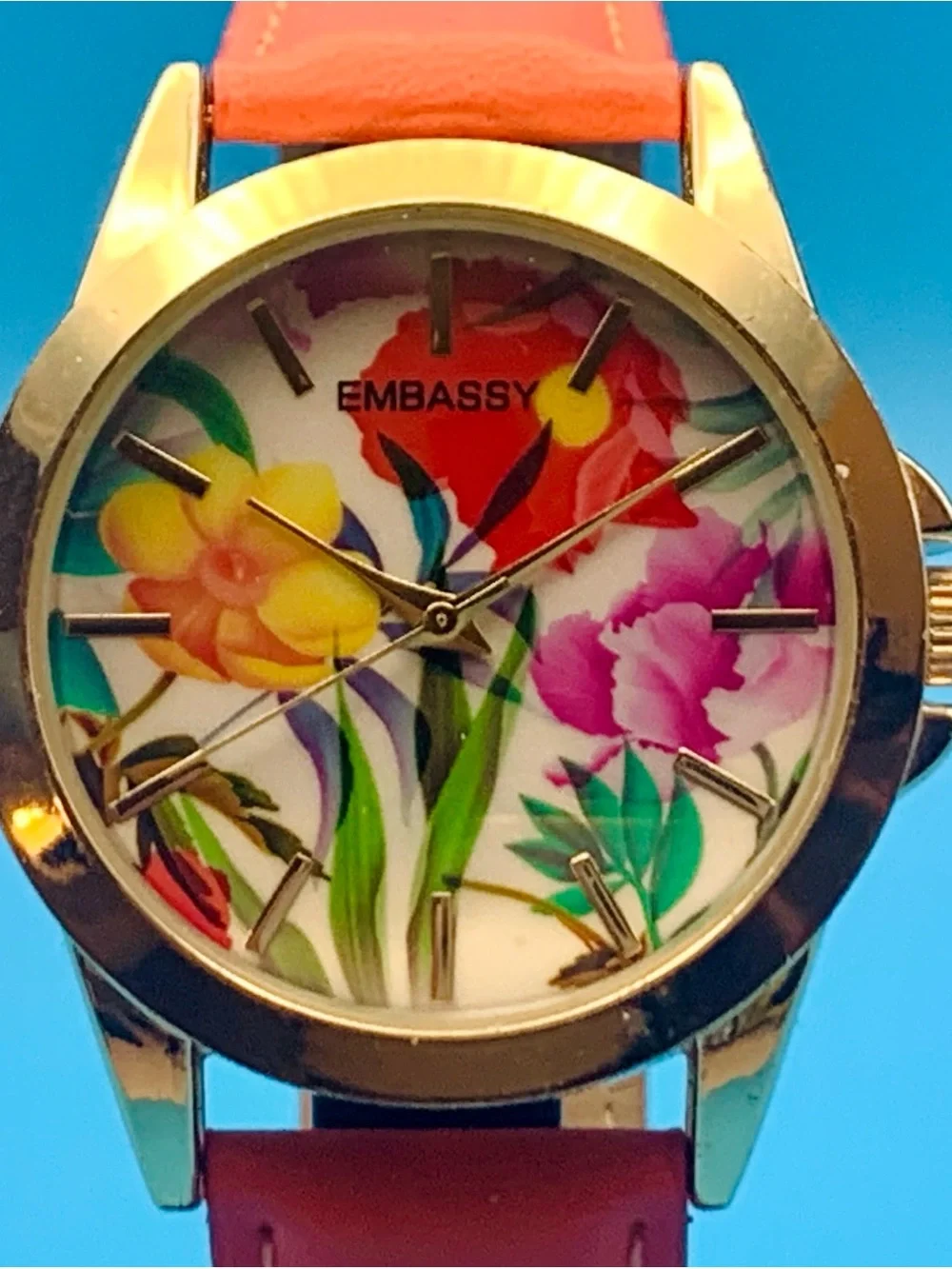 EMBASSY By GRUEN Women’s Fashion Quartz Wristwatch Japan Movt Works New Battery